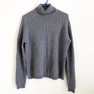 Charter Club Cashmere Turtleneck Cable 